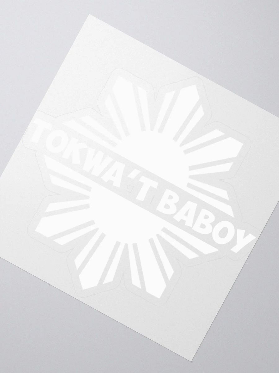 Tokwa't Baboy STICKER Pork Tofu Philippines Cuisine, Filipino Foodie Label Decal product image (2)