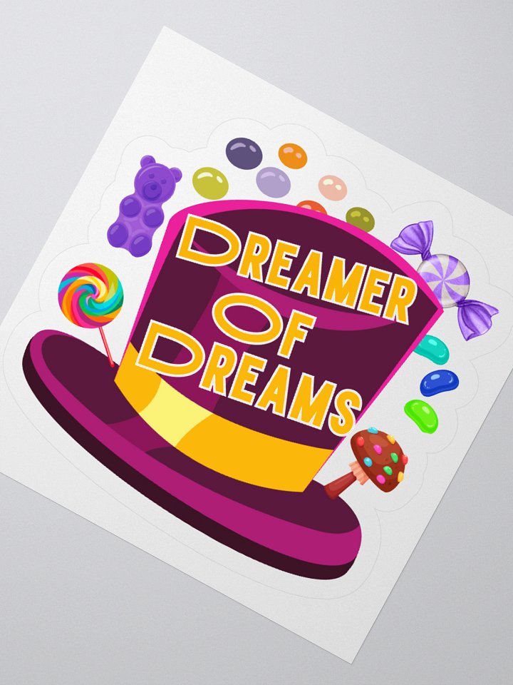 Dreamer of Dreams Sticker product image (2)