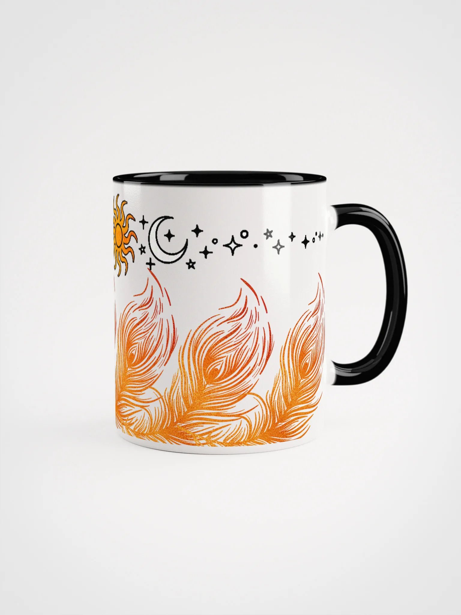 Celestial Sun and Moons Ceramic Mug product image (7)
