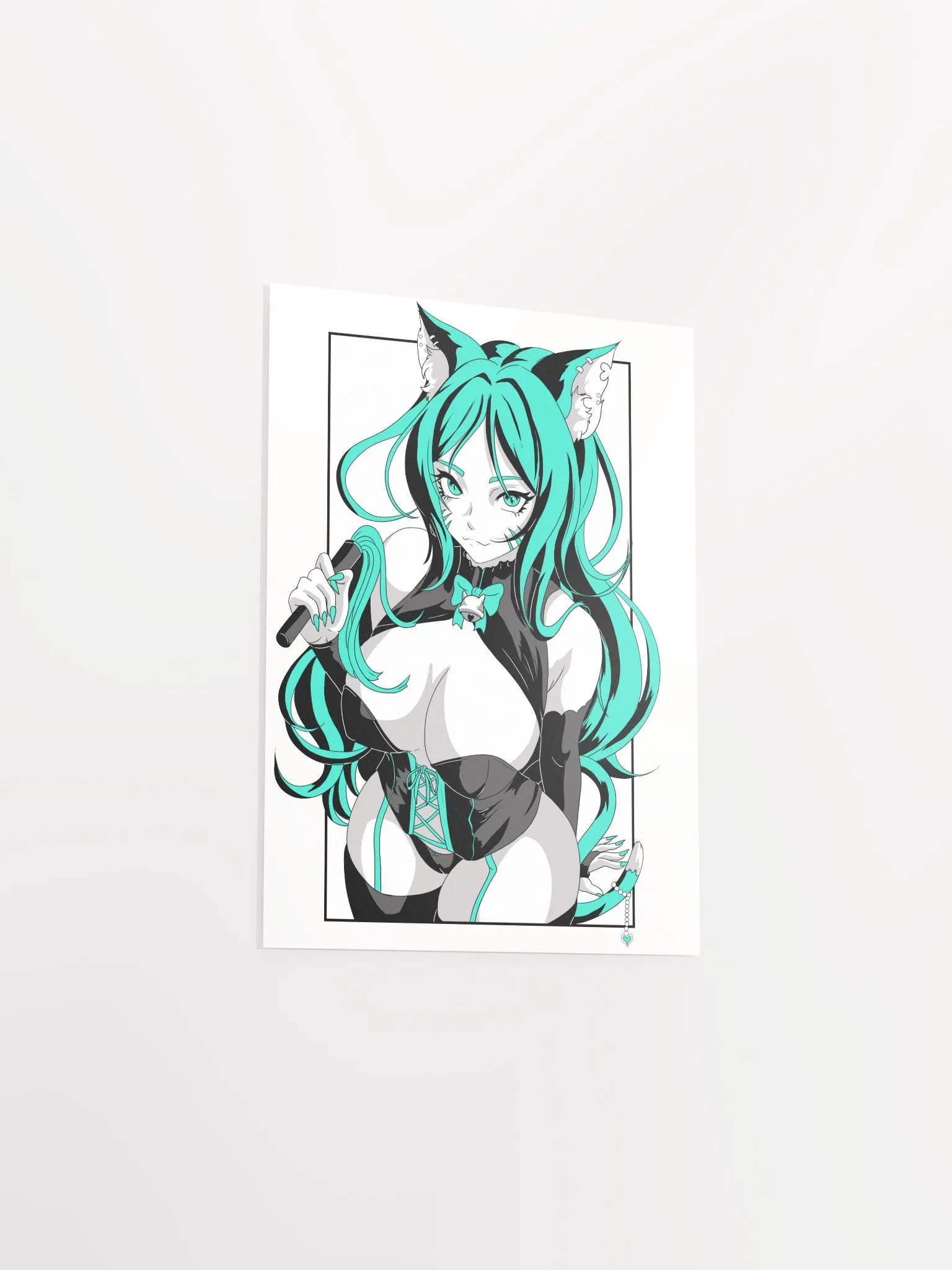 Eiko Waifu Poster- Teal product image (6)