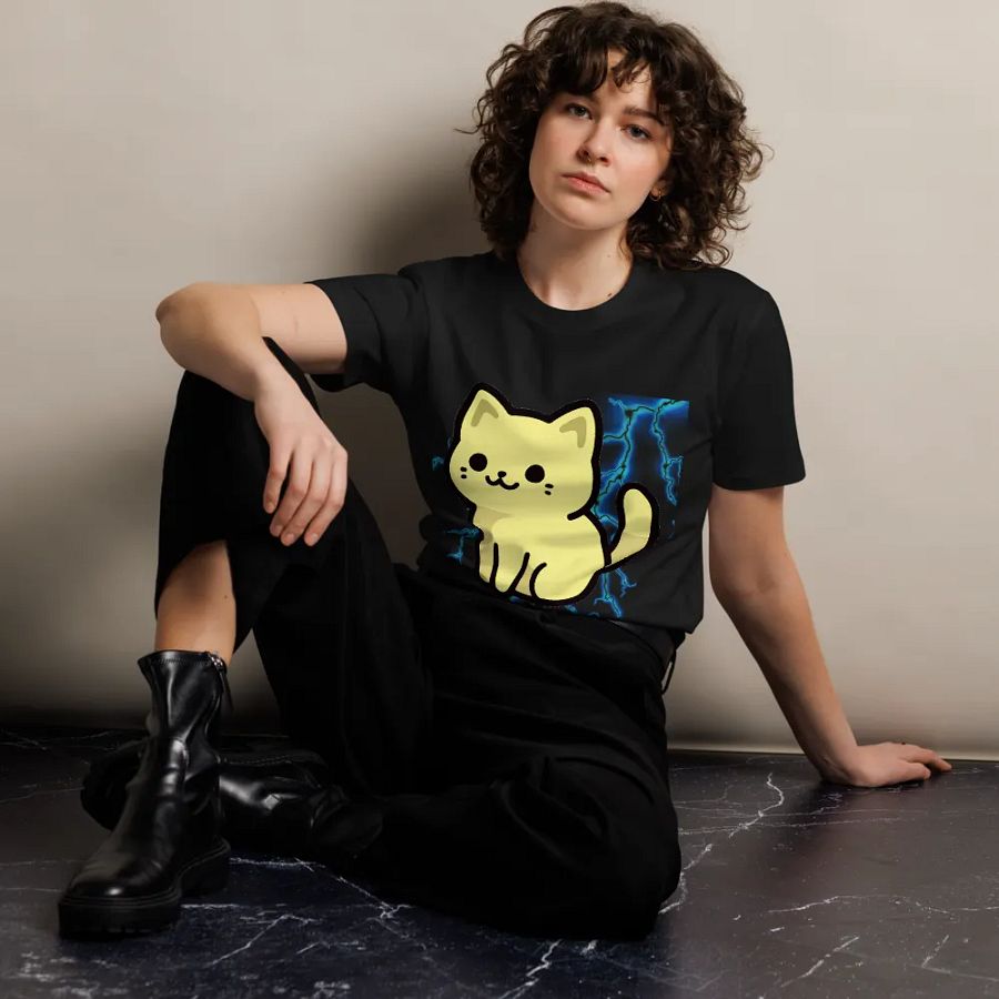 Lightning Kitty! Unisex T-shirt product image (14)