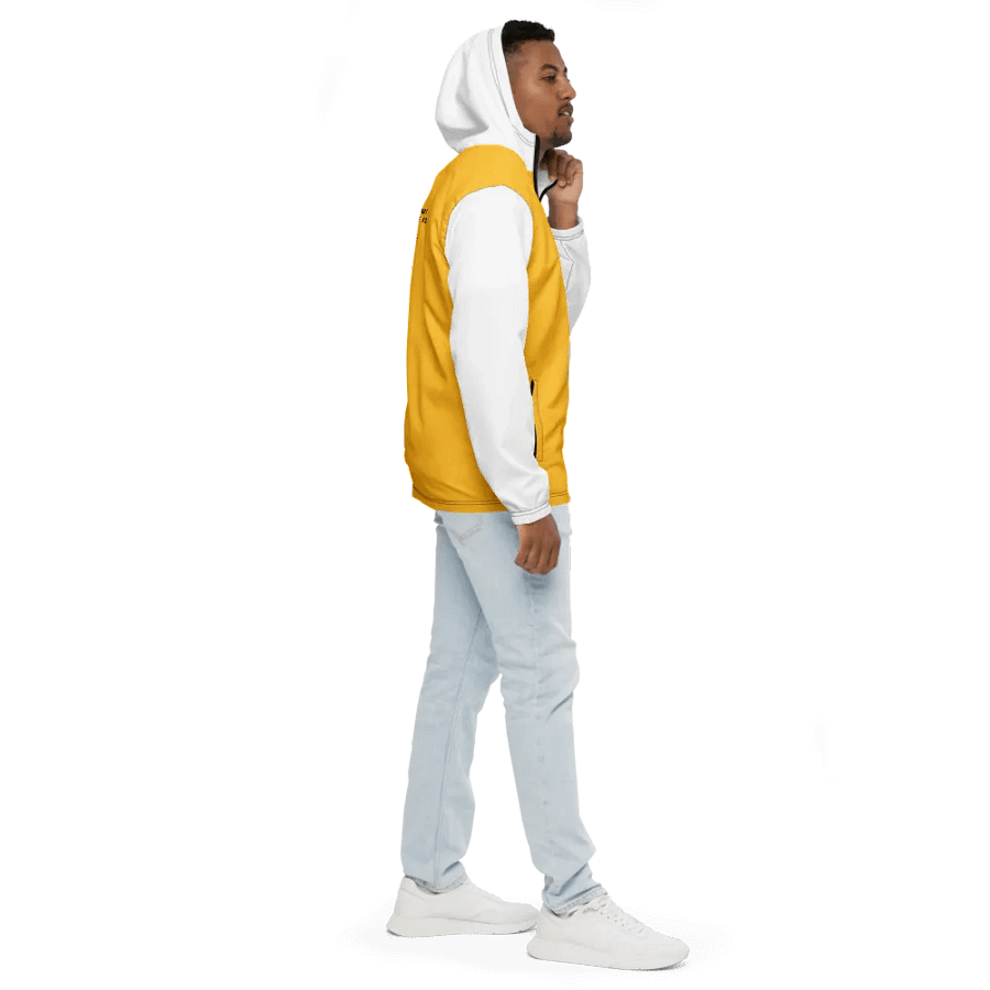 CG Yellow Windbreaker White Sleeves product image (5)
