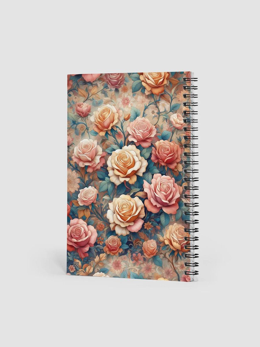 Royal Floral Spiral Notebook product image (2)