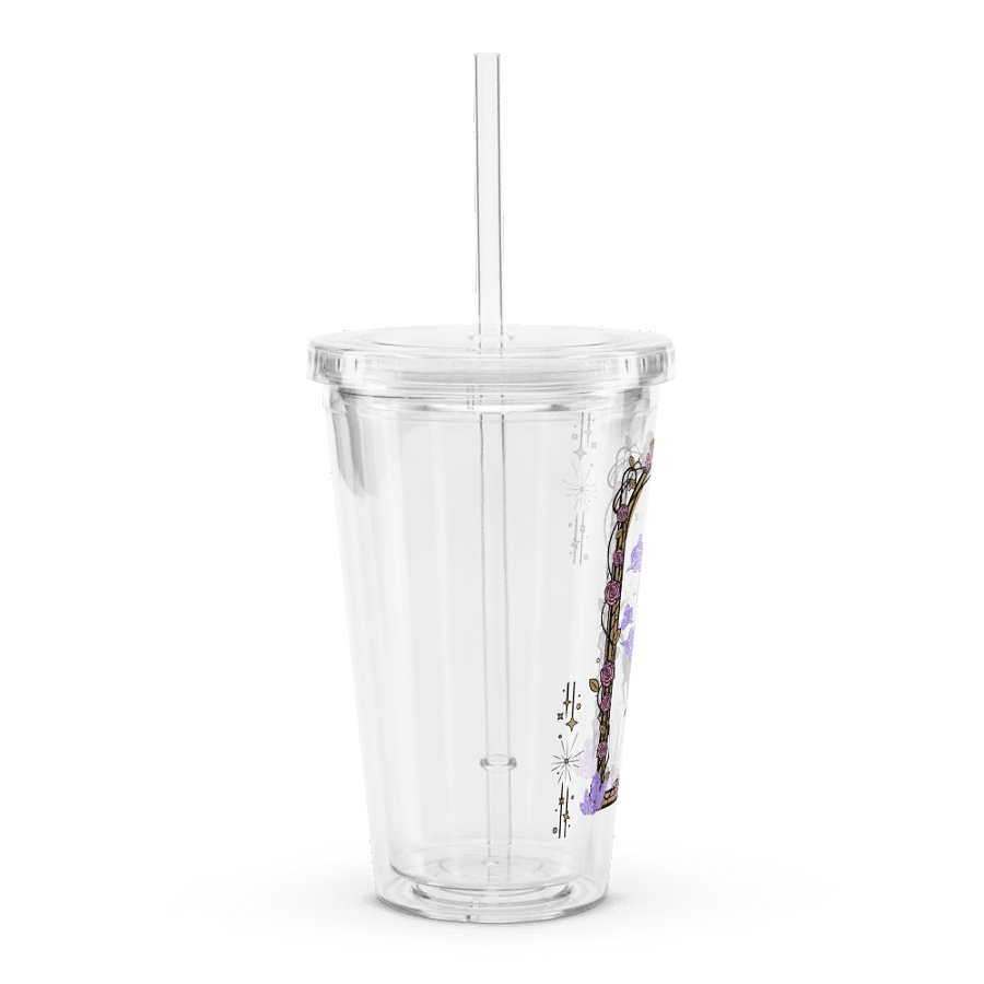 Hour of the Witch clear water tumbler[white text] product image (3)