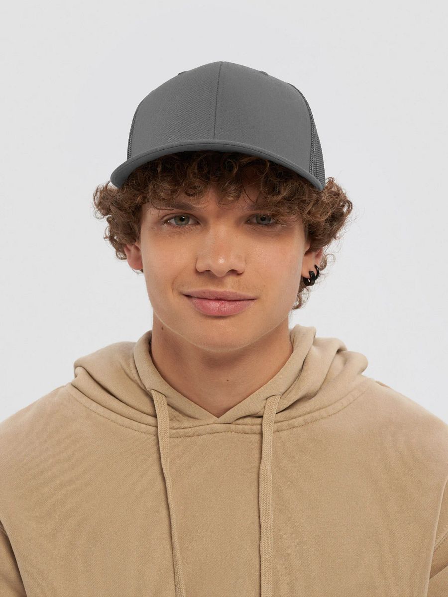 Push Hat Gray and Black Right product image (5)