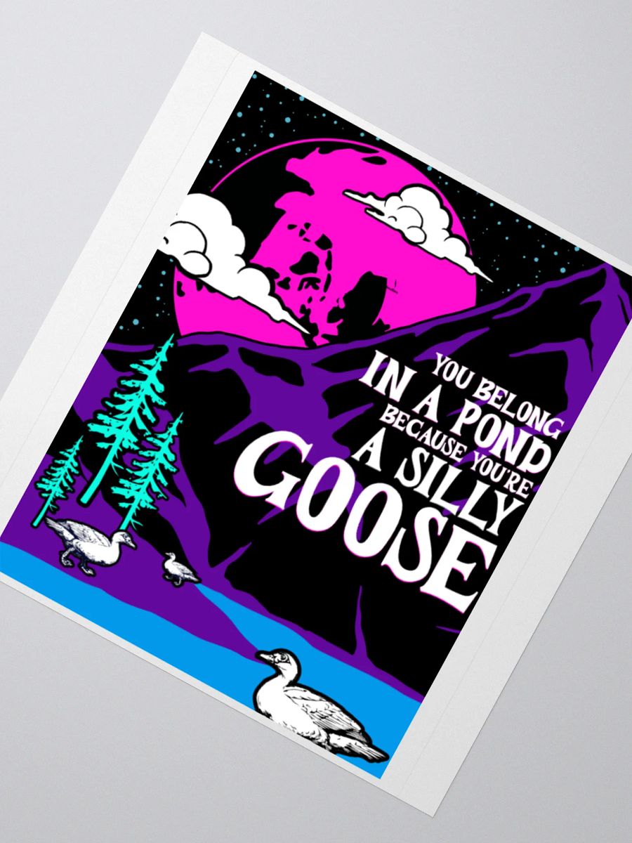 Silly Goose Pond Adventure Stickers product image (4)