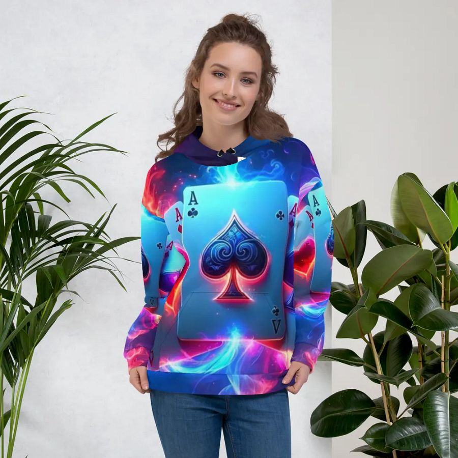 Glowing Ace Hoodie product image (3)