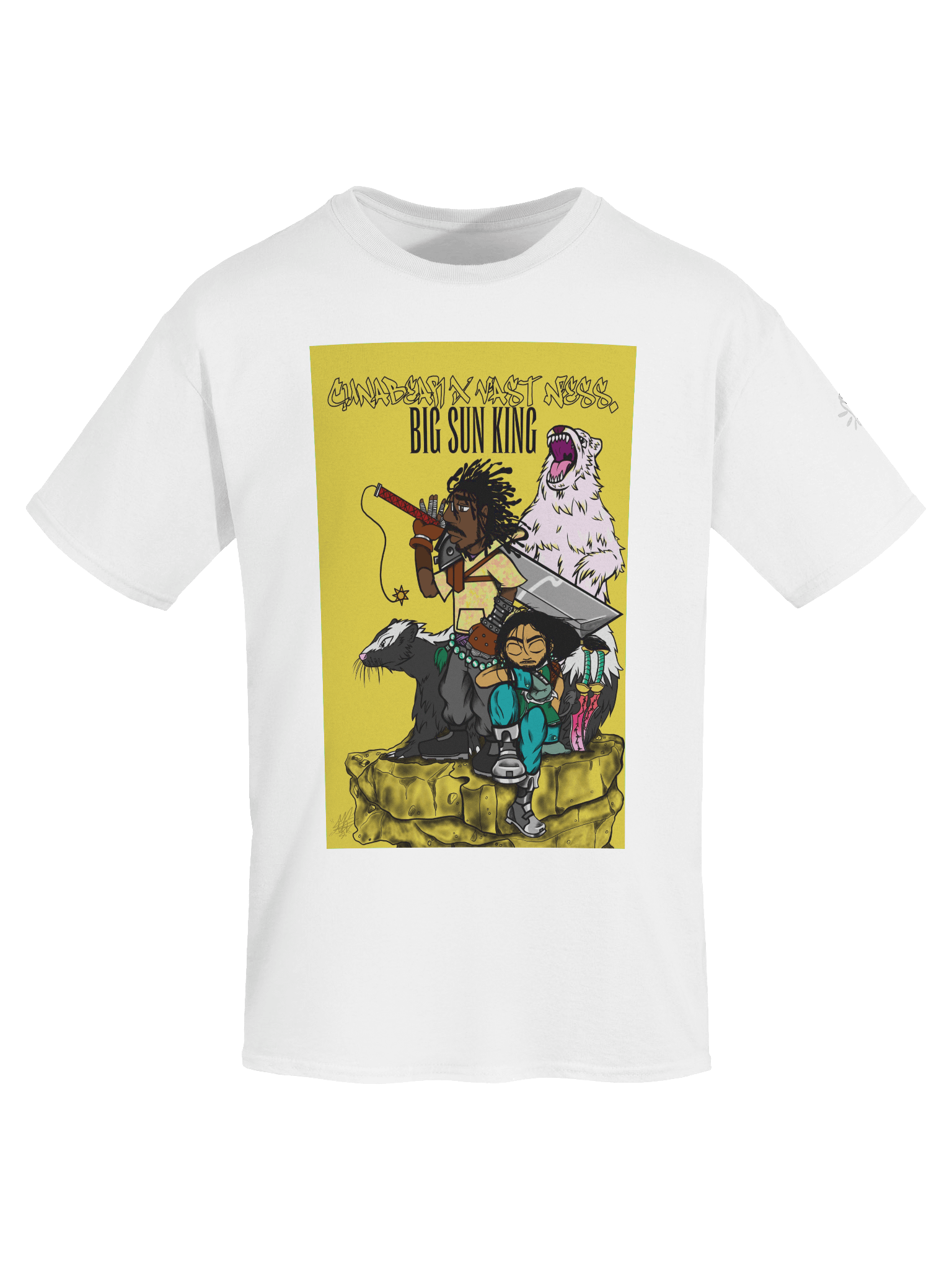 "Patron Saint BSK Yellow" - Anniversary Tee product image (7)