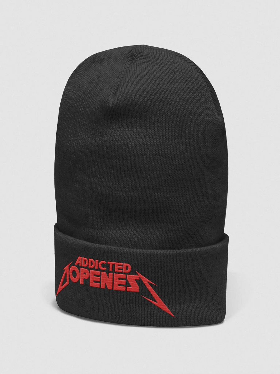 Rock Star Stitched Beanie (Red AD) product image (2)
