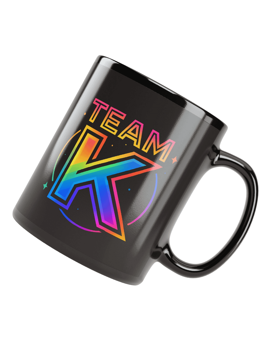 TEAM K Pride 1 Black Mug product image (7)