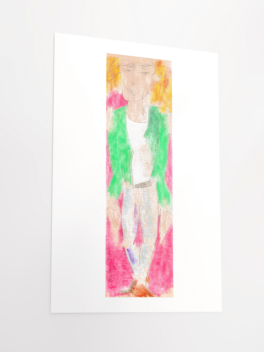 Green Coat 1987 print product image (3)