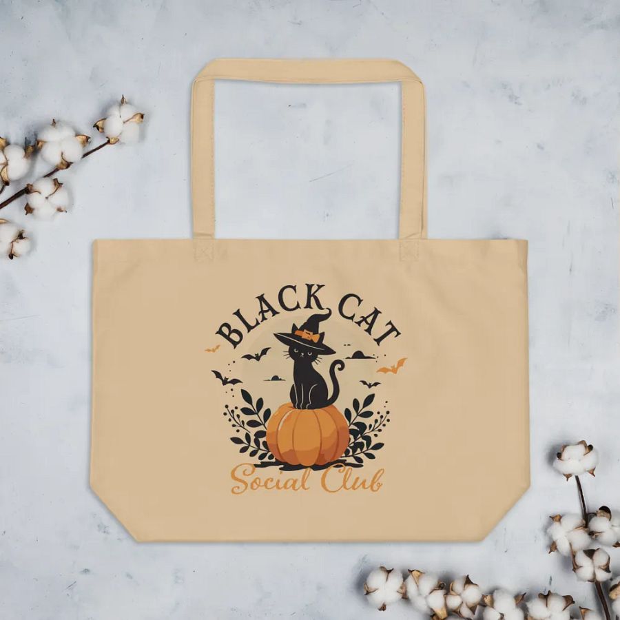 Witchy Black Cat Tote Bag product image (7)