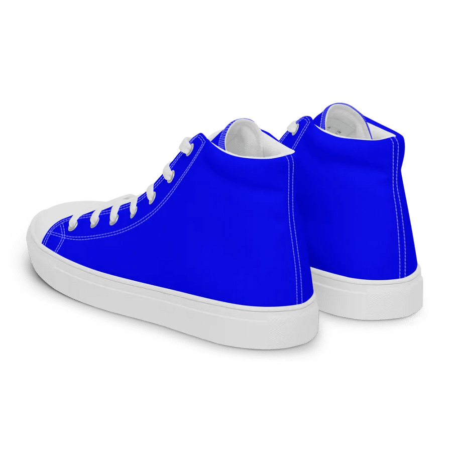 Ladies high top canvas sneakers product image (9)