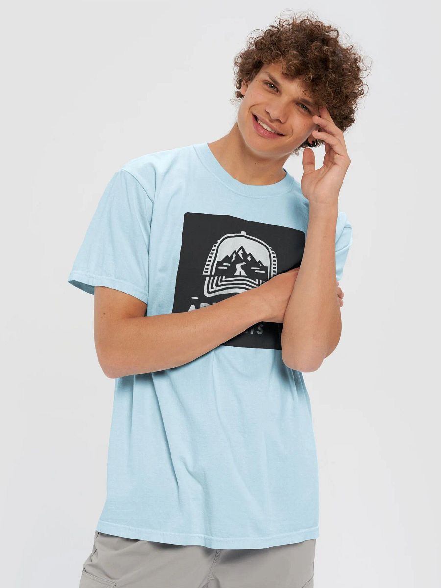 Adventure Awaits Mountain Cap Graphic Tee product image (6)