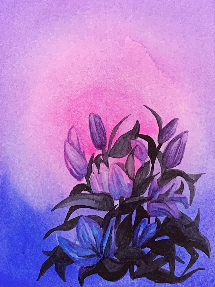 Custom Watercolor Flower product image (2)