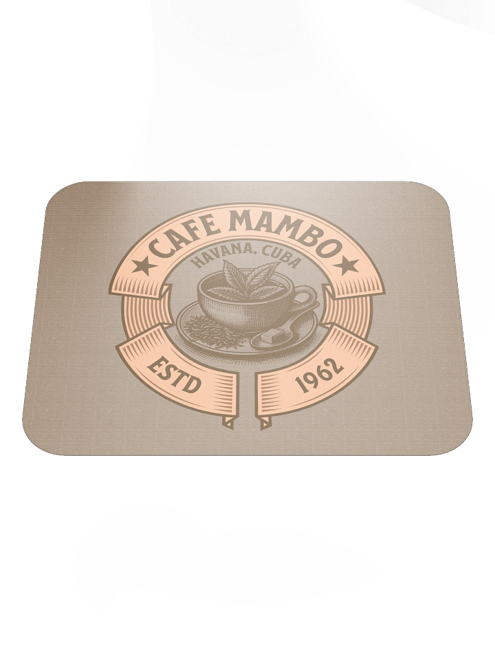 Cafe Mambo Mousepad product image (1)