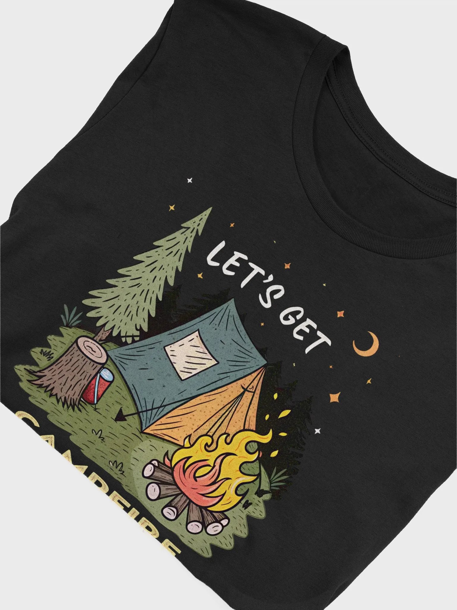 Let's Get Campfire Drunk | Funny Camping T-Shirt for Campers, RV Travelers,Bonfire Lovers, and Outdoor Adventure Enthus product image (5)