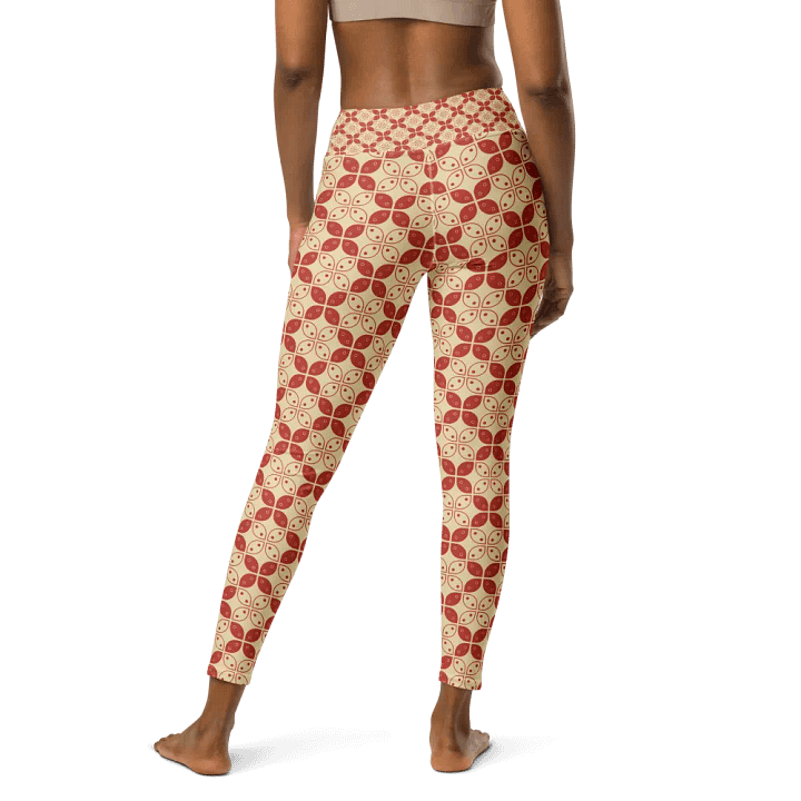Batik Kawung Full Length Yoga Leggings product image (2)