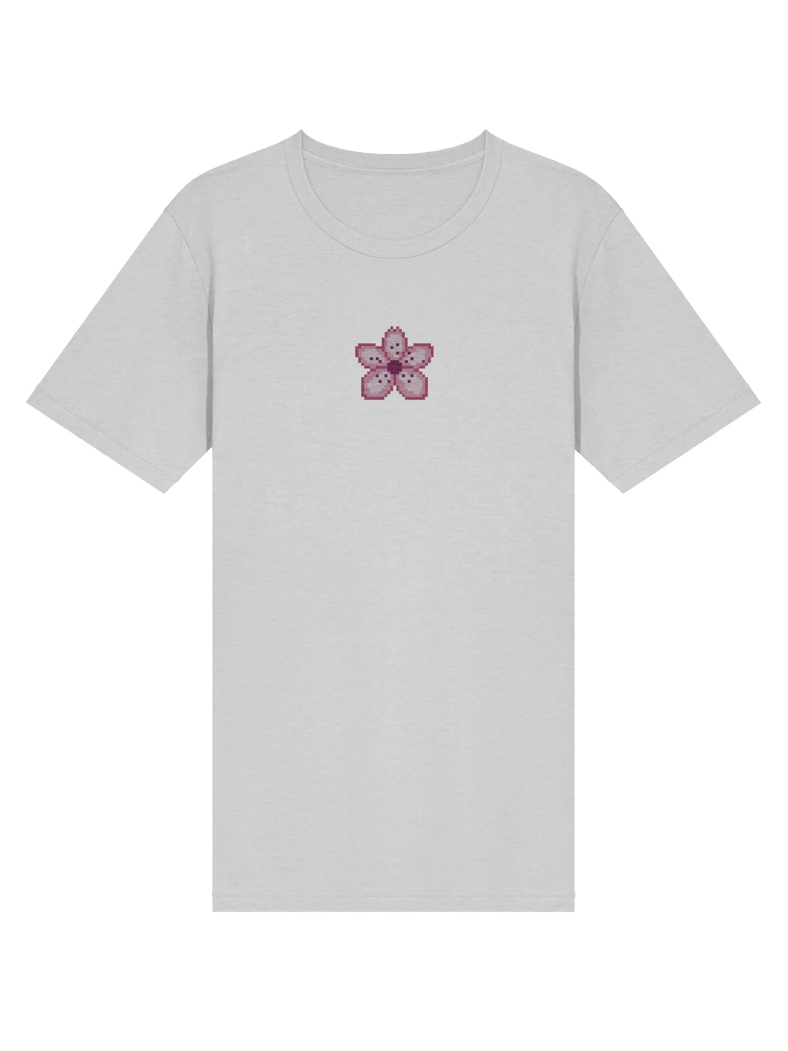 Pixel Blossom Triblend T-Shirt product image (3)