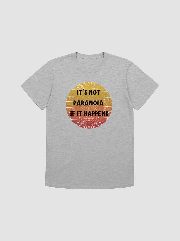 It's Not Paranoia Sunset Paranoia Graphic Tee product image (3)