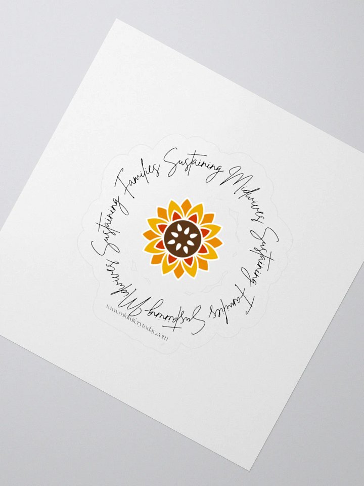 Sustaining Midwives Sticker product image (5)