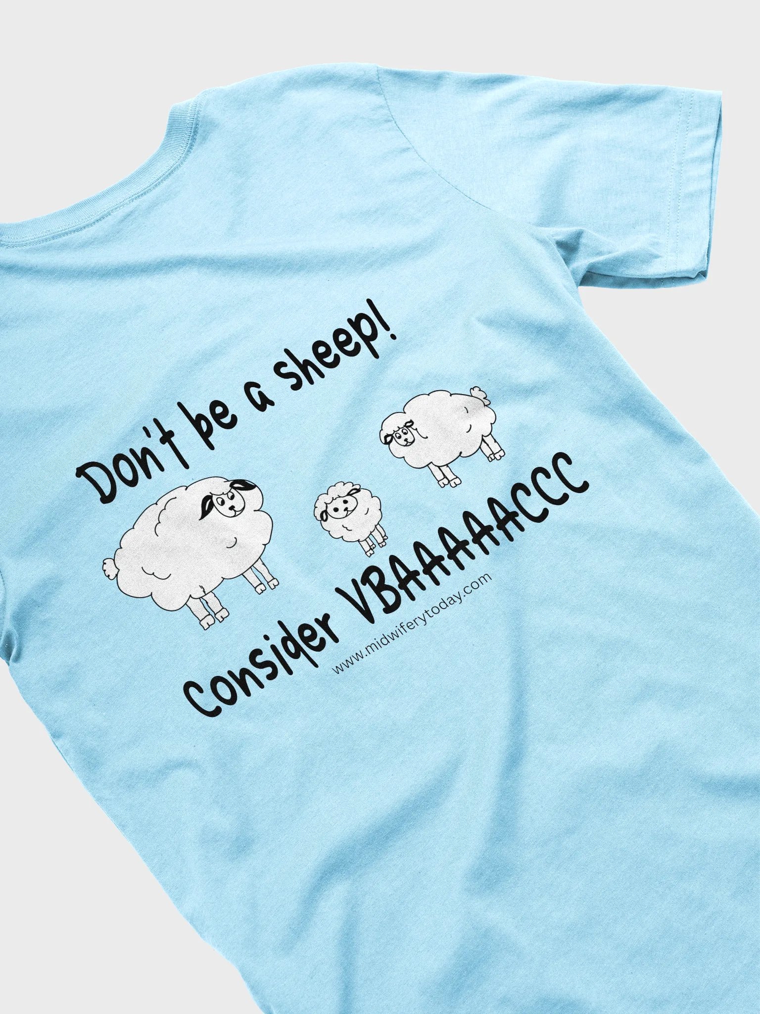 See No VBAC, Hear No VBAC, Do No VBAC Sheep Shirt product image (33)