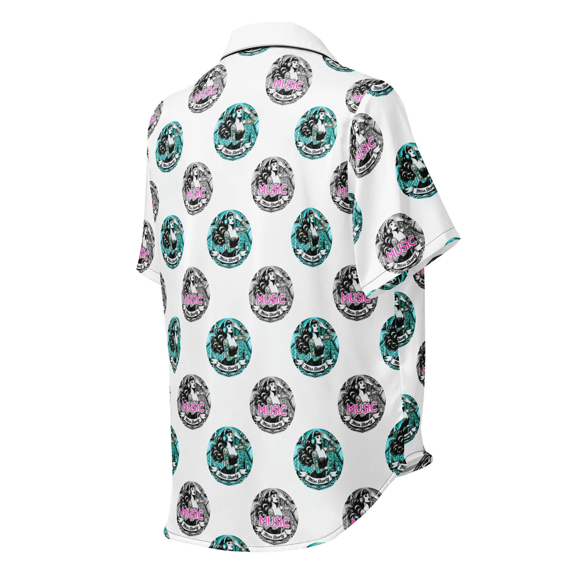 Miss Shorty Polka Dot Short Sleeve Pajama Shirt product image (2)