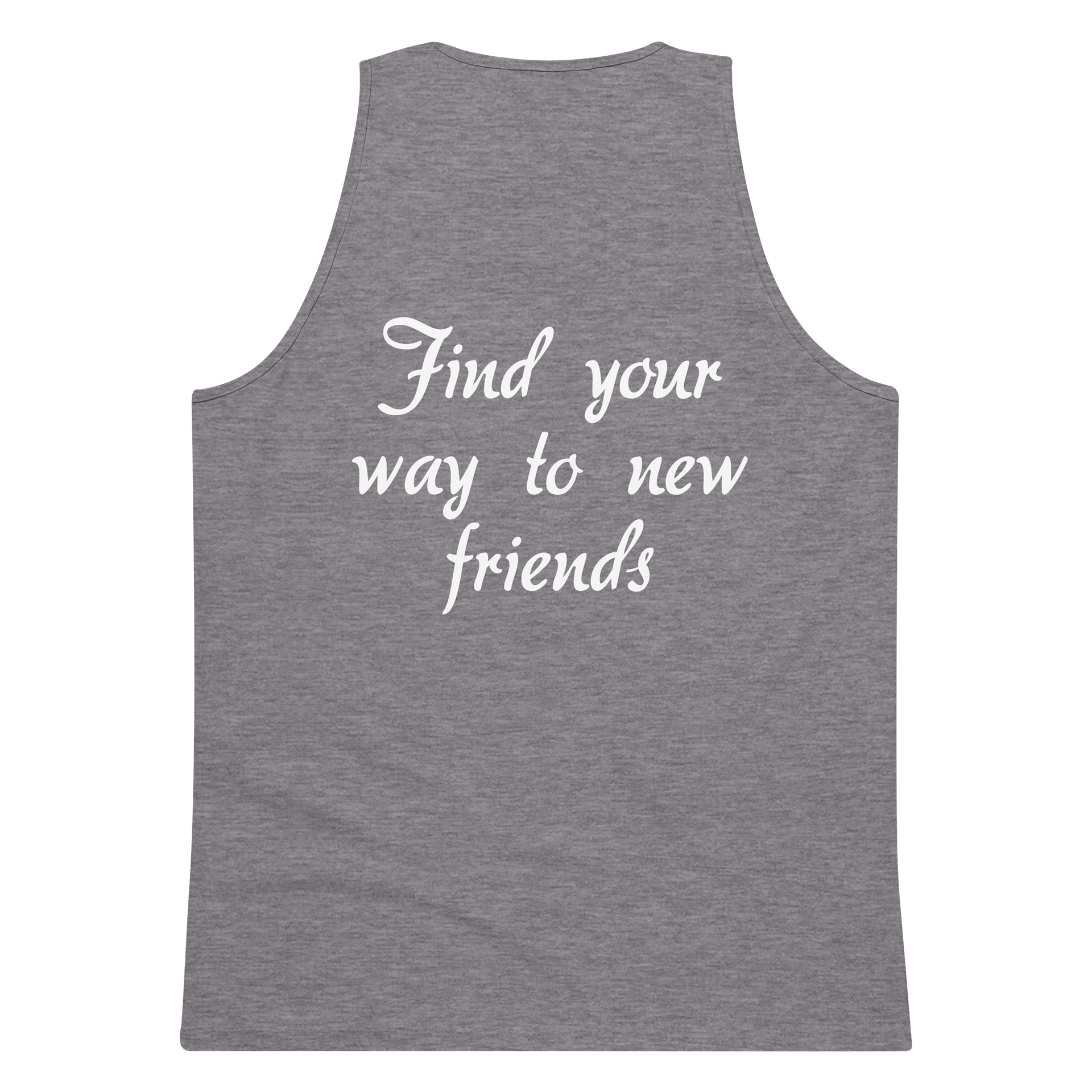 BaB Compass Men's Tank - White Logo product image (7)