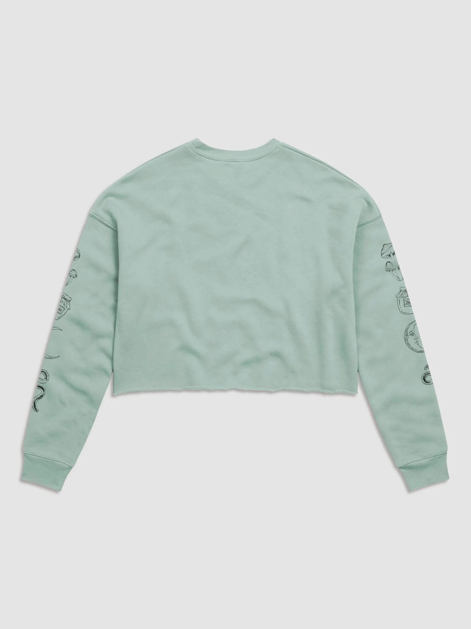 Easily Distracted by Snails - Fleece Cropped Sweatshirt product image (2)