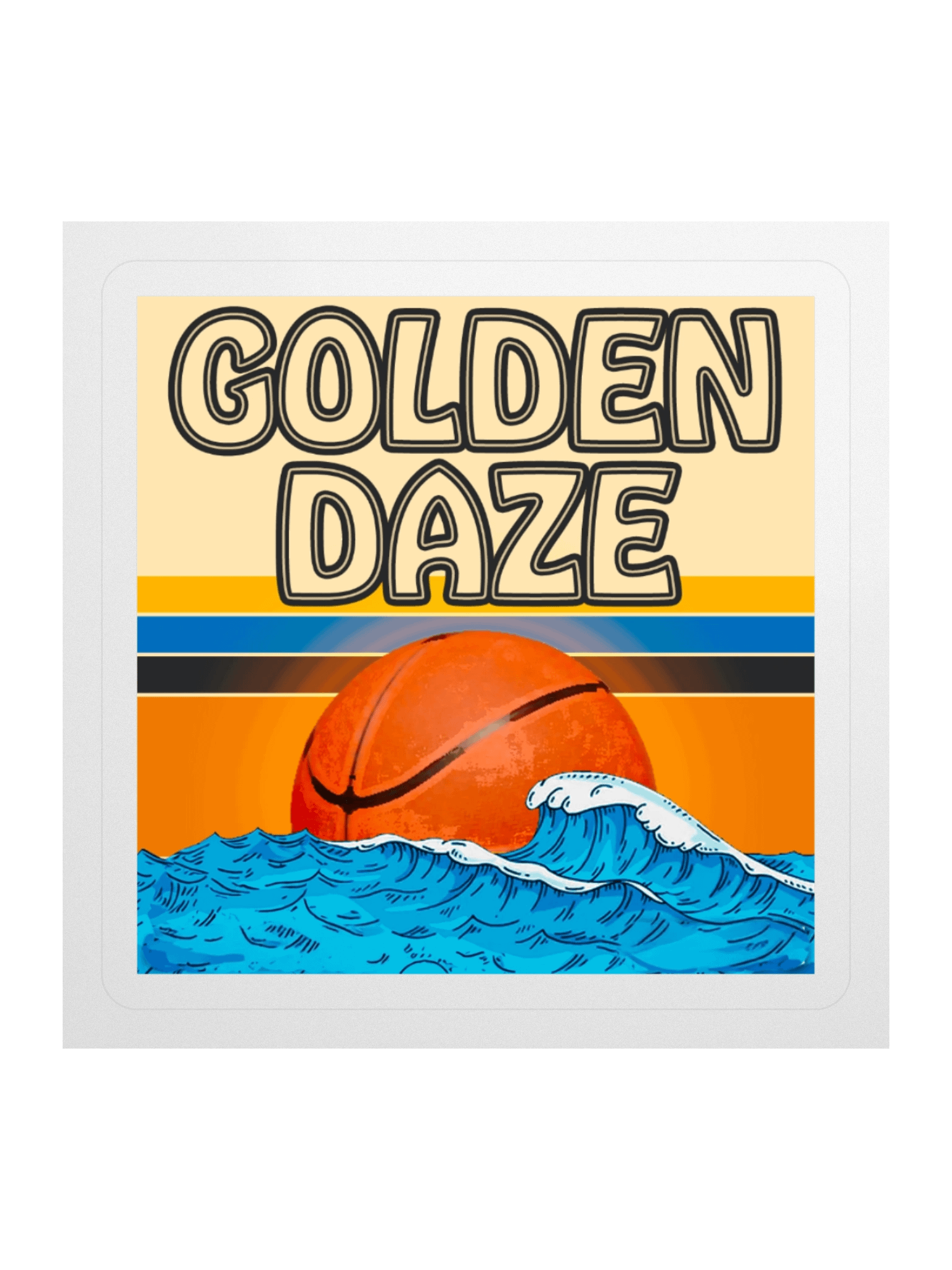 Golden Daze Stickers product image (1)