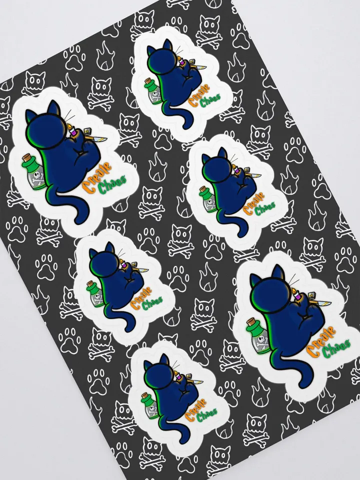 Create Chaos Sticker sheet product image (1)