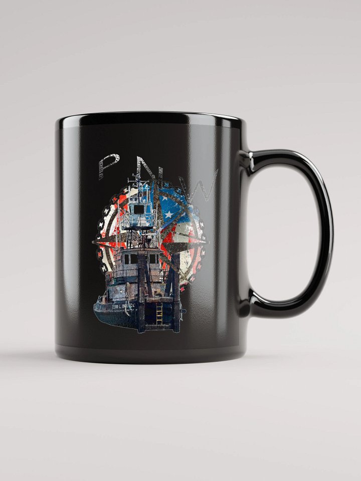 Flage PNW Compass Rose Terri L. Brusco Mug 11oz & 15oz product image (1)