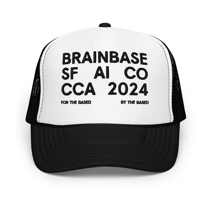 BRAINBASE SF AI CO Foam Trucker Hat product image (2)