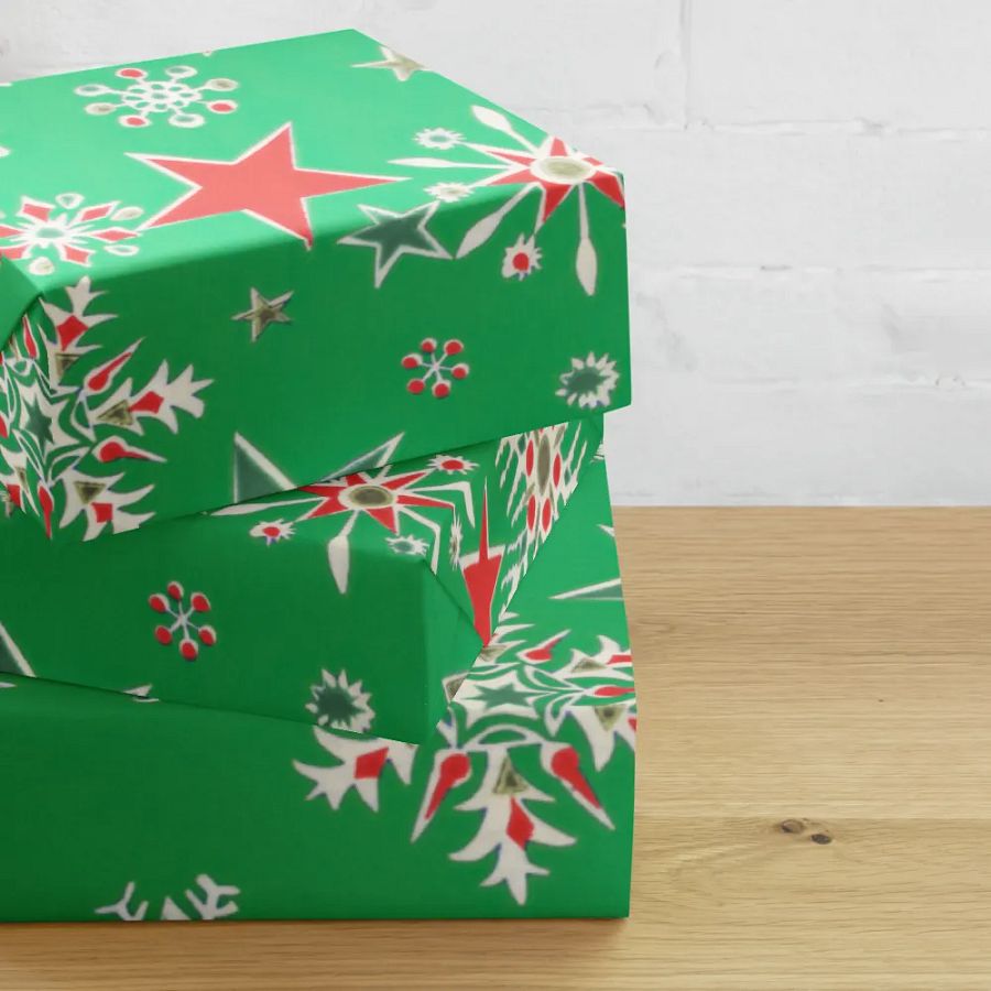 Festive Snowflake Celebration Wrapping Paper Set product image (10)