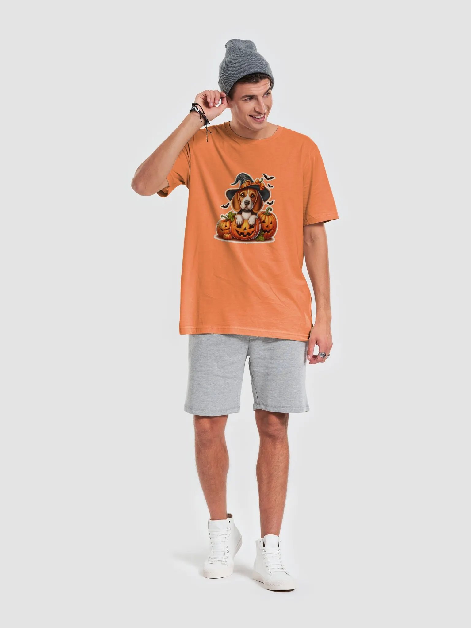 Halloween Pumpkin Beagle - T-shirt product image (56)
