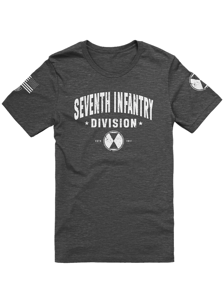 7th Infantry Division - Hourglass Division "Distressed" T-Shirt product image (9)