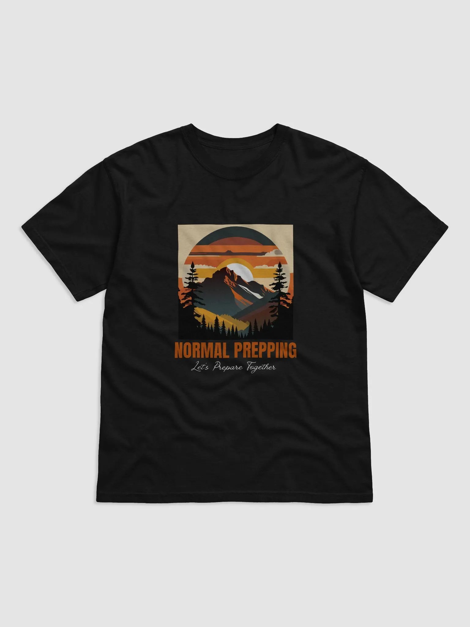 Normal Prepping Sunset Comfort Tee product image (1)