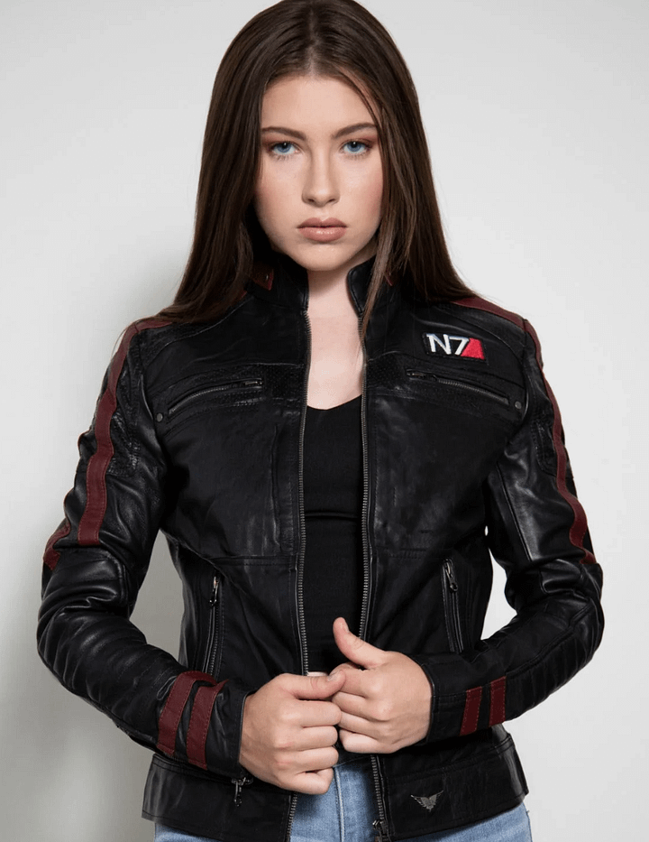MASS EFFECT N7 Leather Jacket [LADIES] product image (1)