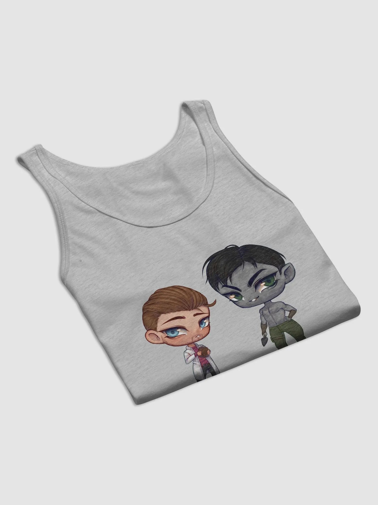 Troy and Sean chibi tank product image (4)