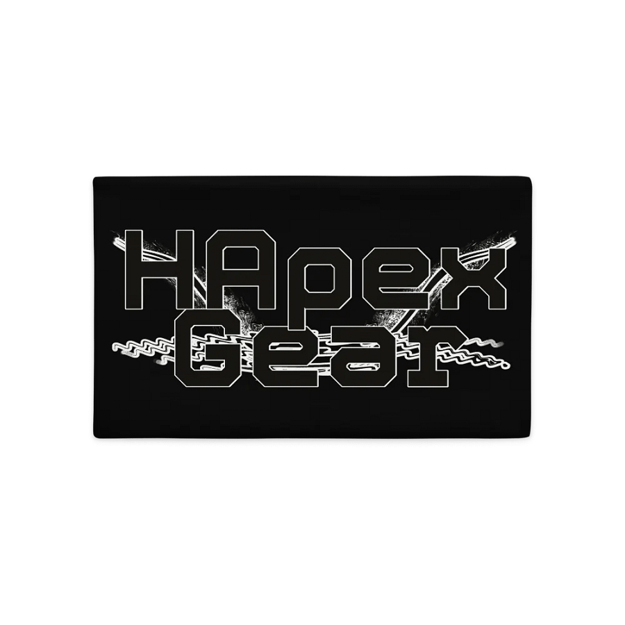 Pillow Case - Black - Black HApex Gear Black Logo product image (3)