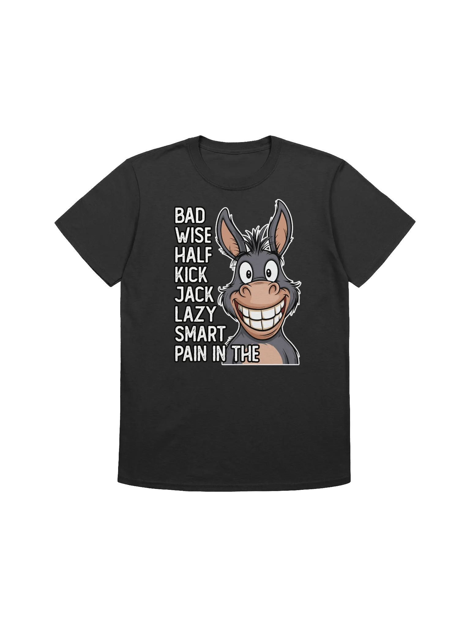 Funny Donkey - "Pain In The" Wordplay Graphic T-Shirt product image (4)