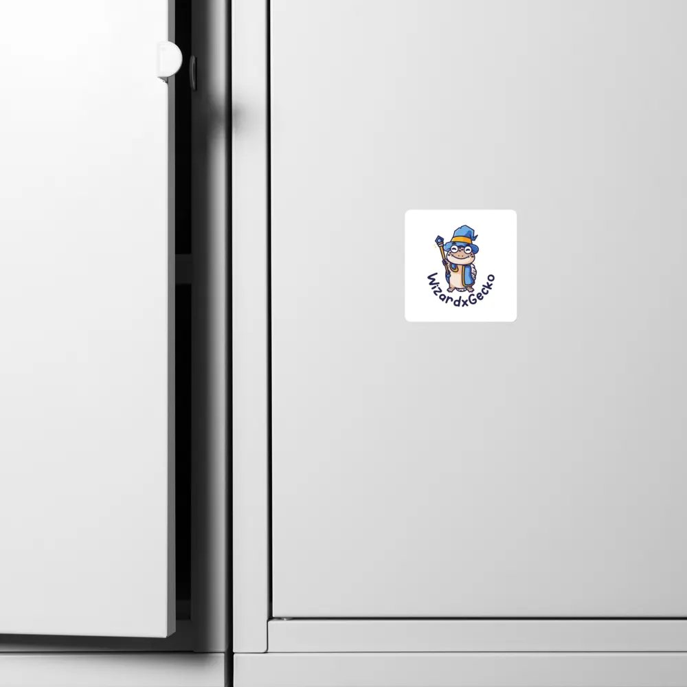 WizardxGecko Die-Cut Magnets product image (10)
