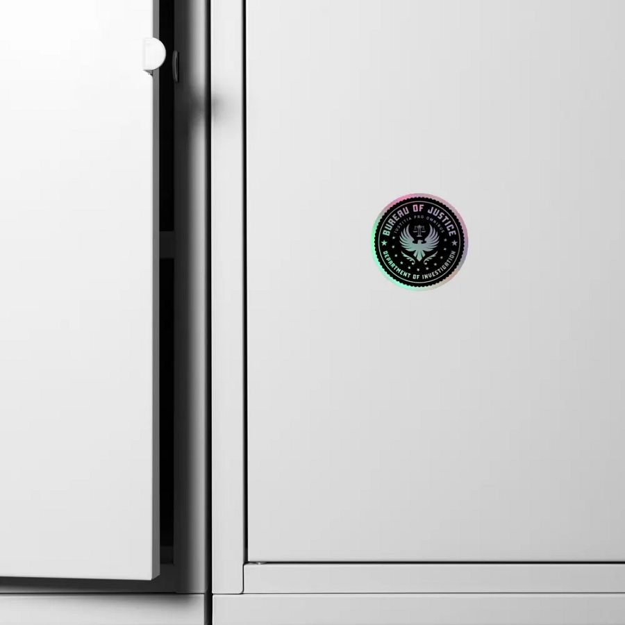 Bureau of Justice - Holographic Sticker product image (5)