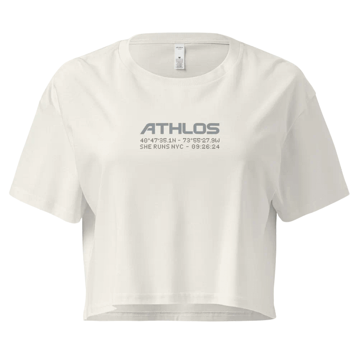 ATHLOS Crop Tee - Ecru product image (1)