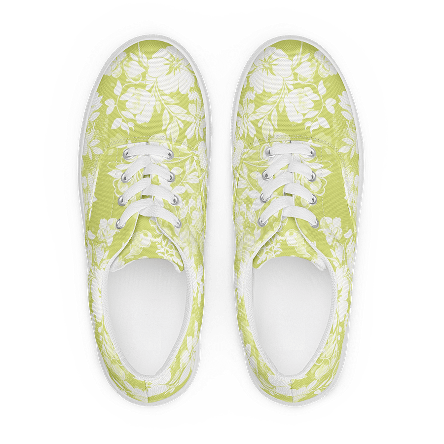 Floral Finesse Lace-Up Sneakers product image (5)