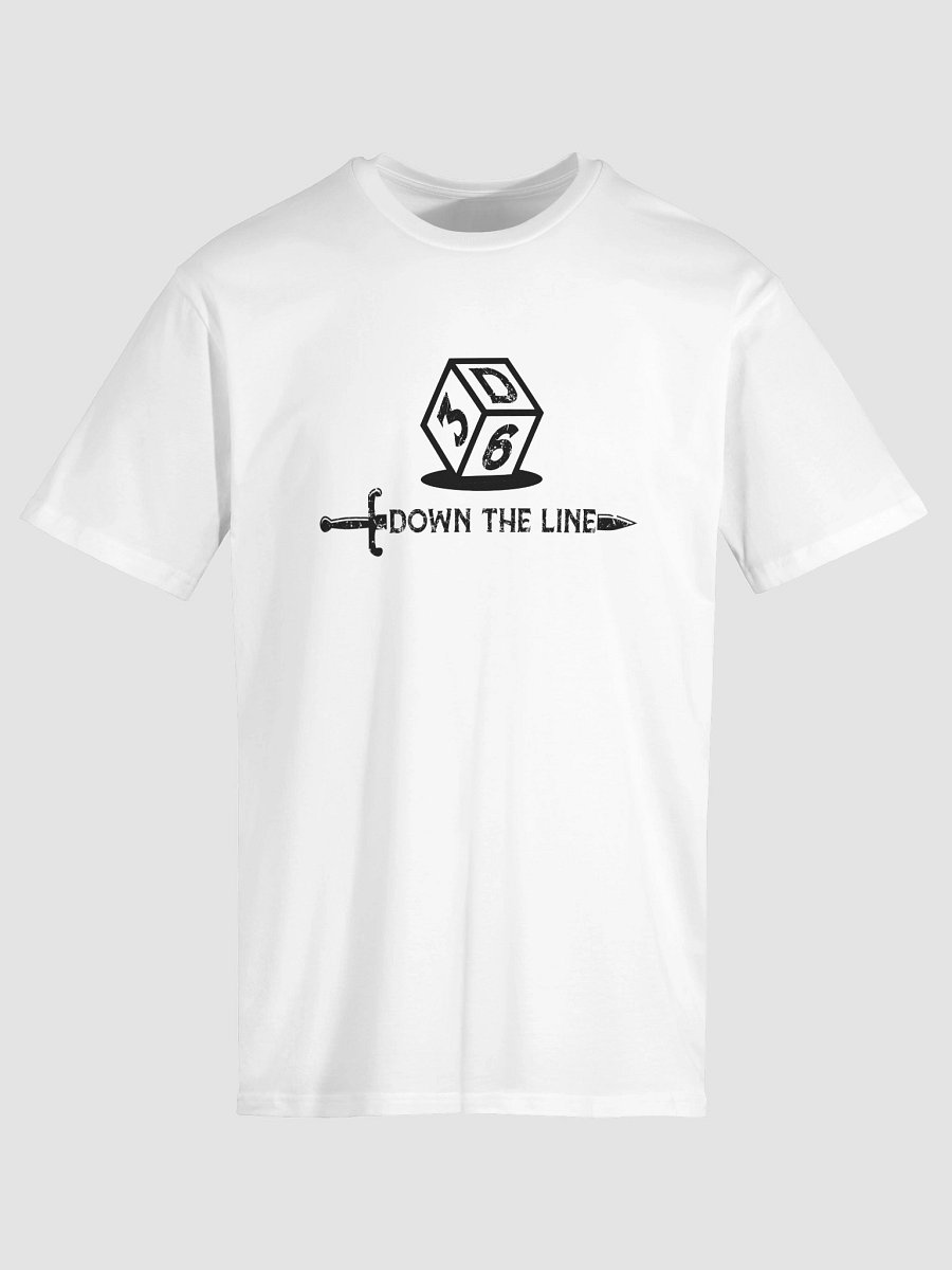 3d6 DTL Horizontal Logo on Light Unisex Premium T-Shirt product image (5)