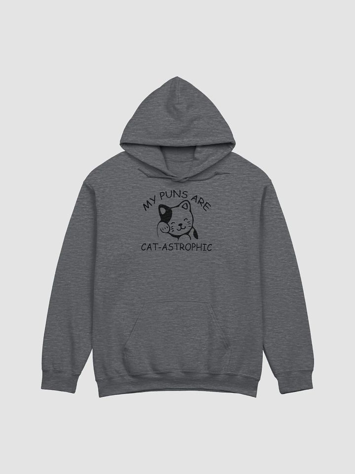 Cat-astrophic puns - hoodie product image (1)