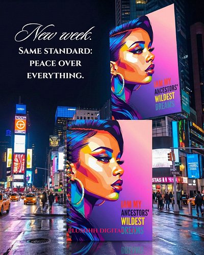 New week. Same standard: peace over everything. ☮💪🏽💋☮

Link in bio under printed notebooks.

#softlife  #PeaceOverEverything ...