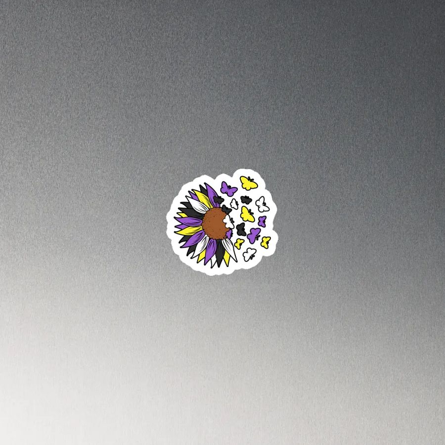 Non binary Sunflower Magnet product image (2)