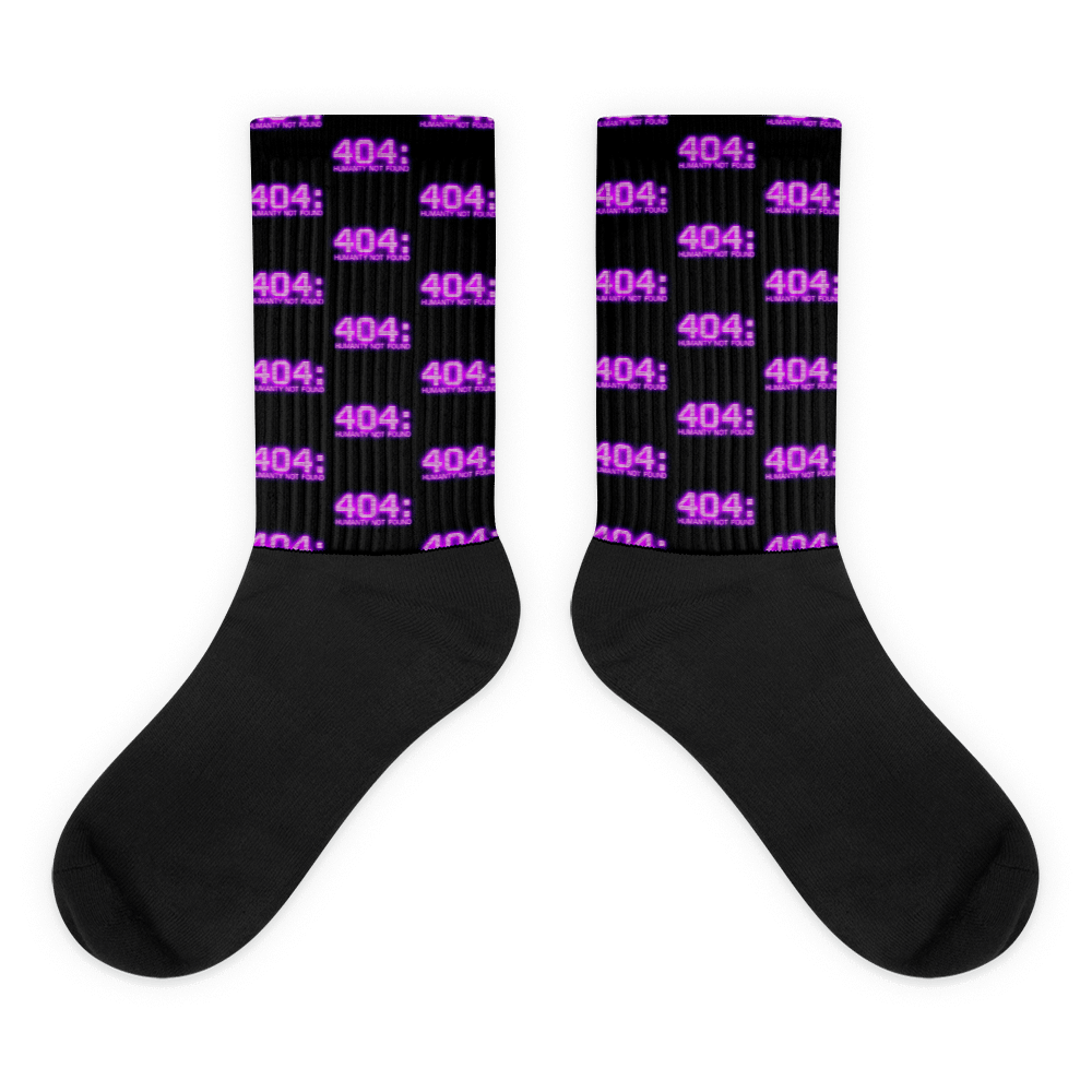 Delete Humanity Socks 2 product image (1)